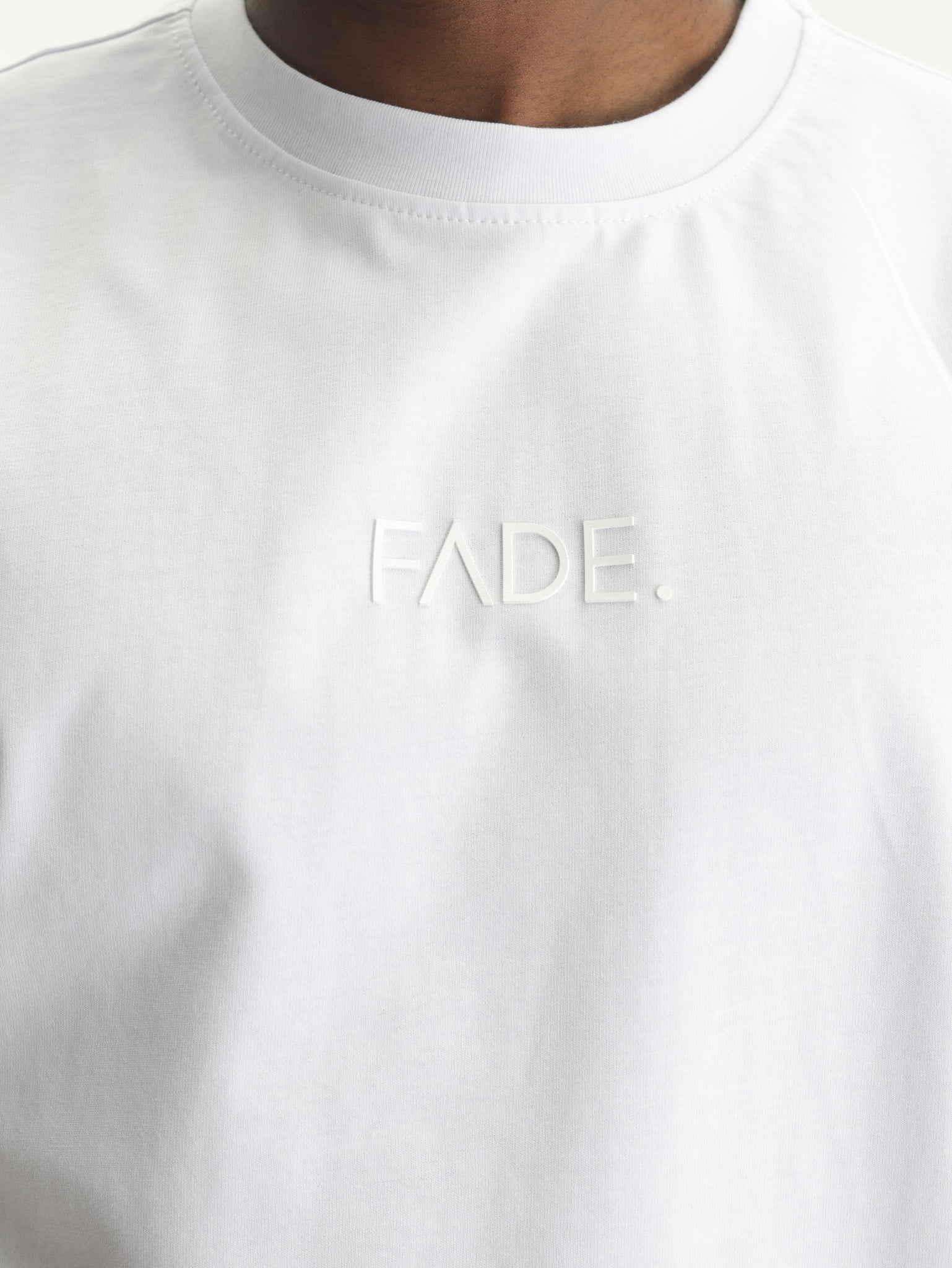 Fade T-Shirt Essential Relaxed Fit White