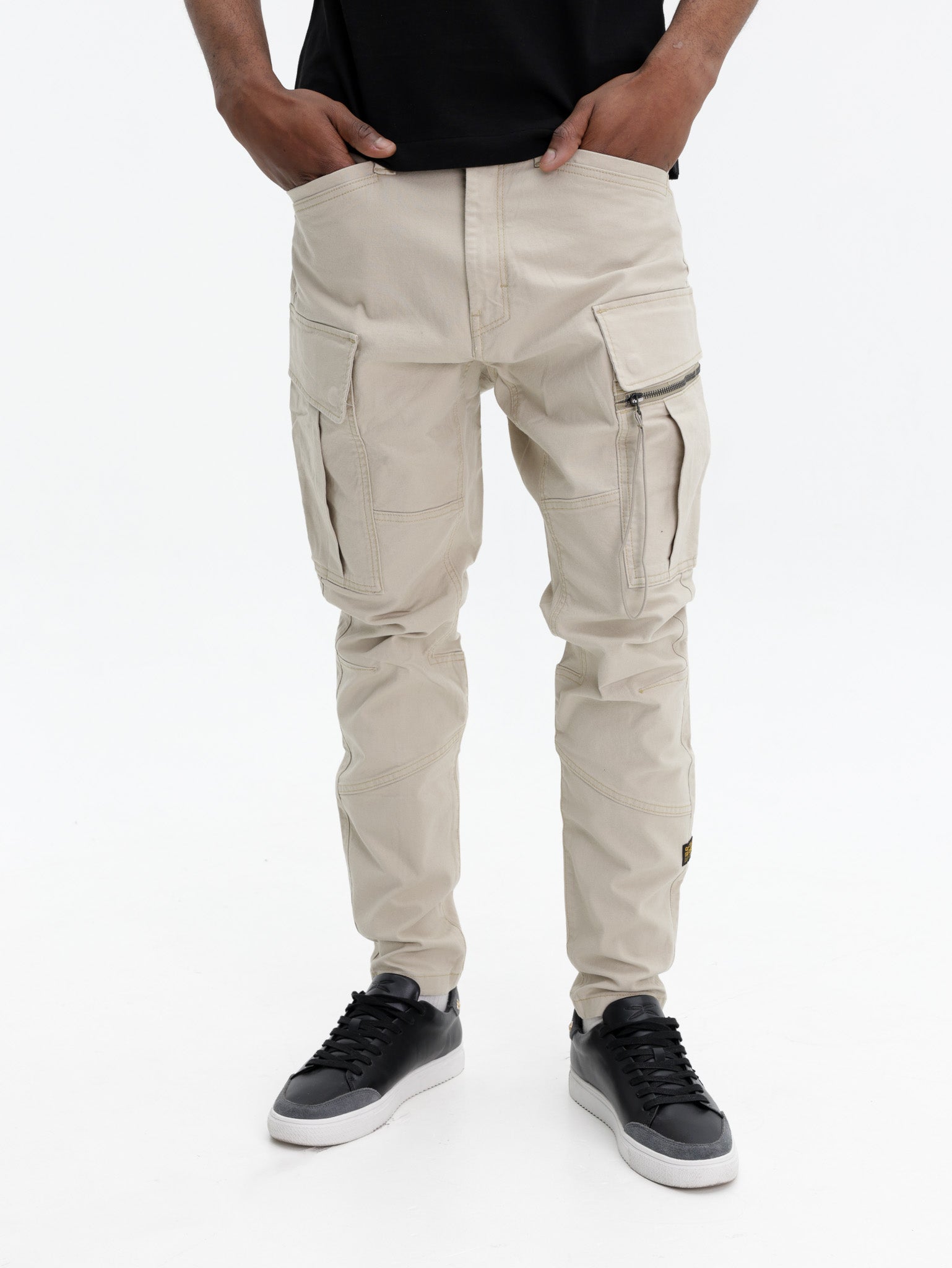 G-Star Cargo Pants Zip Pkt 3D Skinny Dark Brick