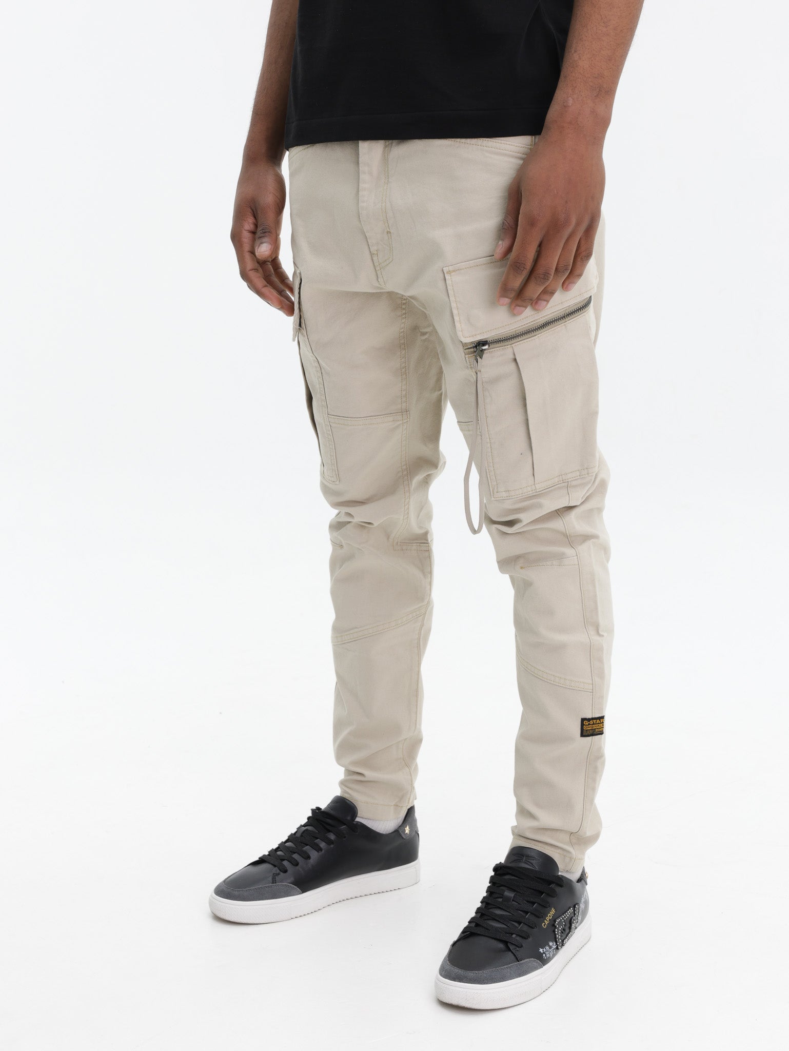 G-Star Cargo Pants Zip Pkt 3D Skinny Dark Brick
