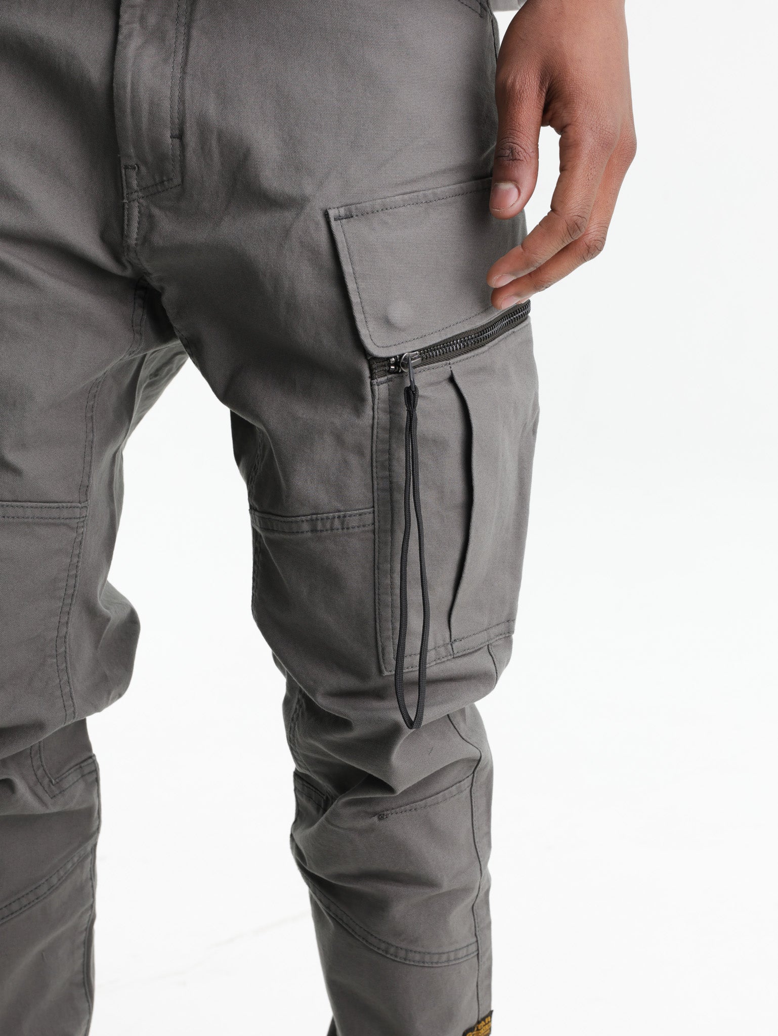 G-Star Cargo Pants Zip Pkt 3D Skinny Grey