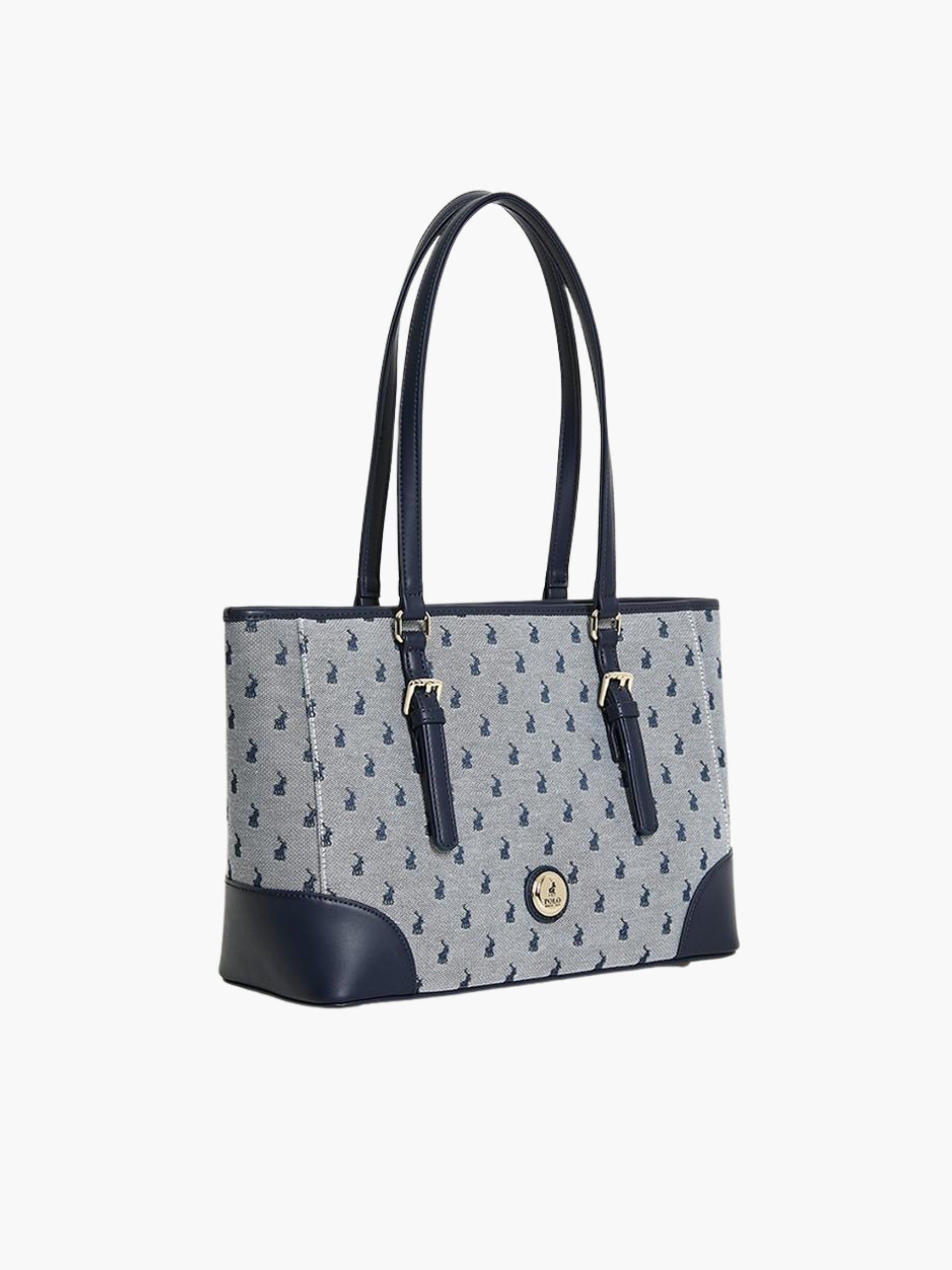 Polo Bag Tote Medium Market Navy
