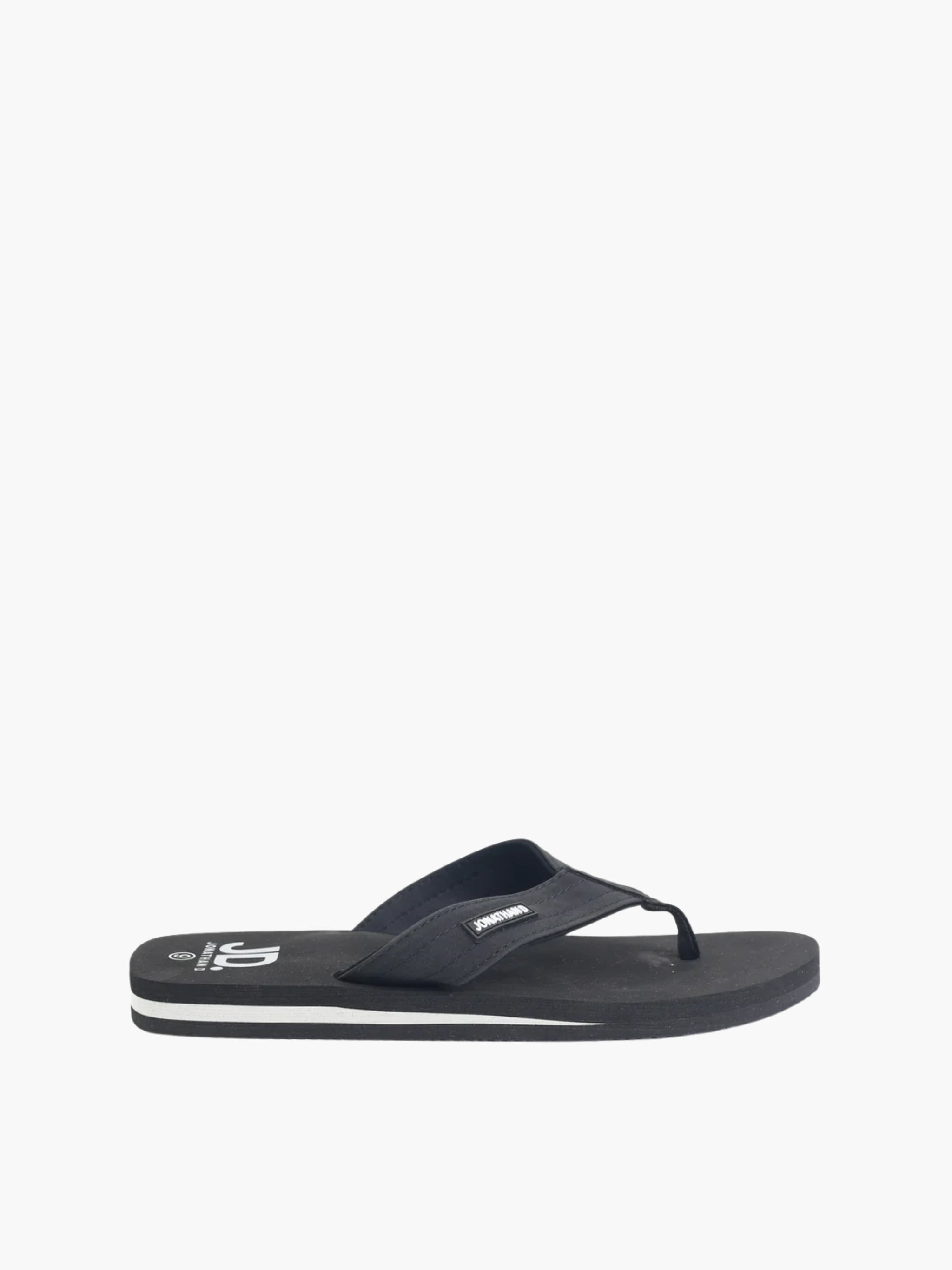 JD Flip Flops Black