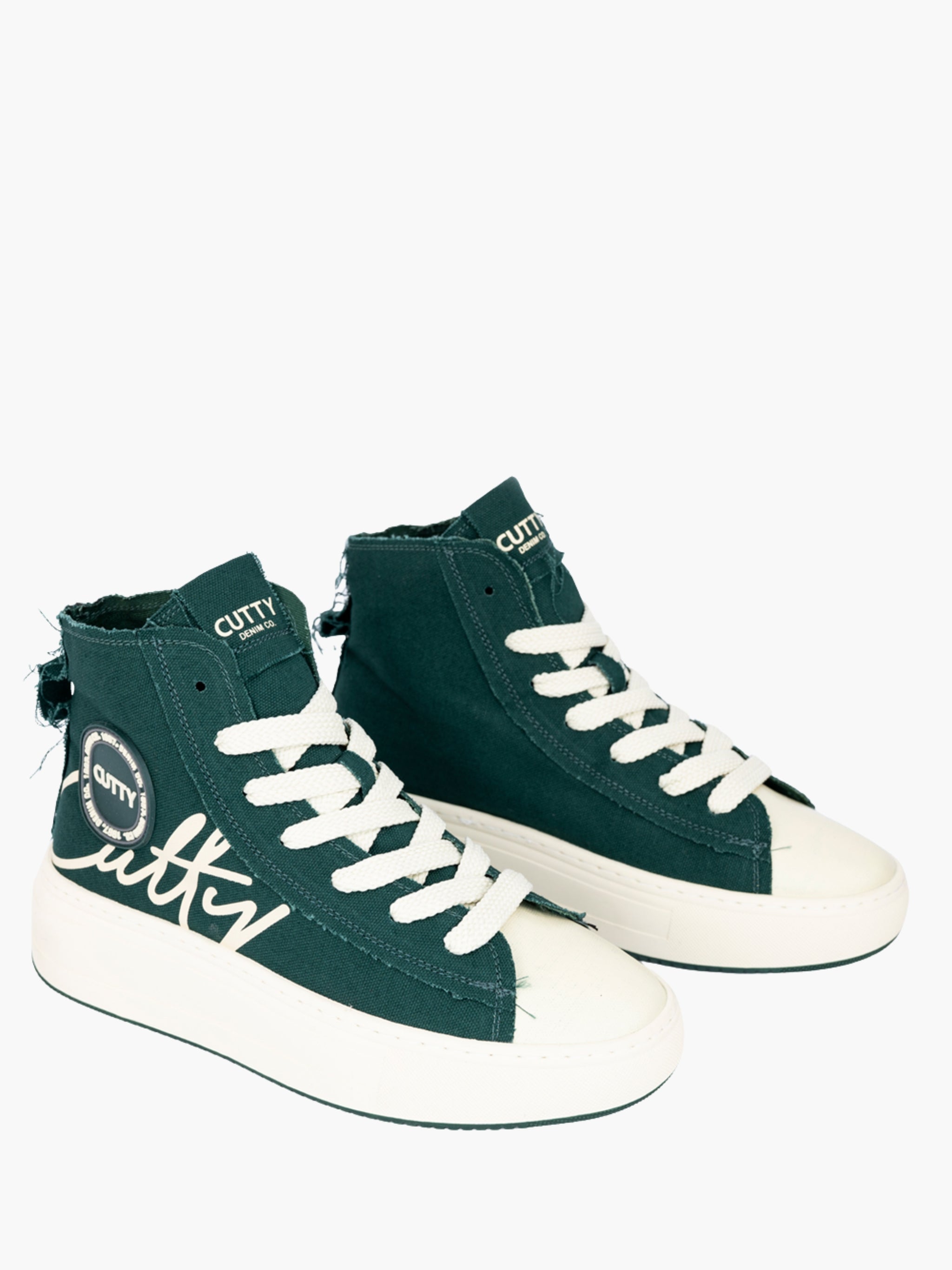 Cutty Boot CB6 Canvas High Top Forest