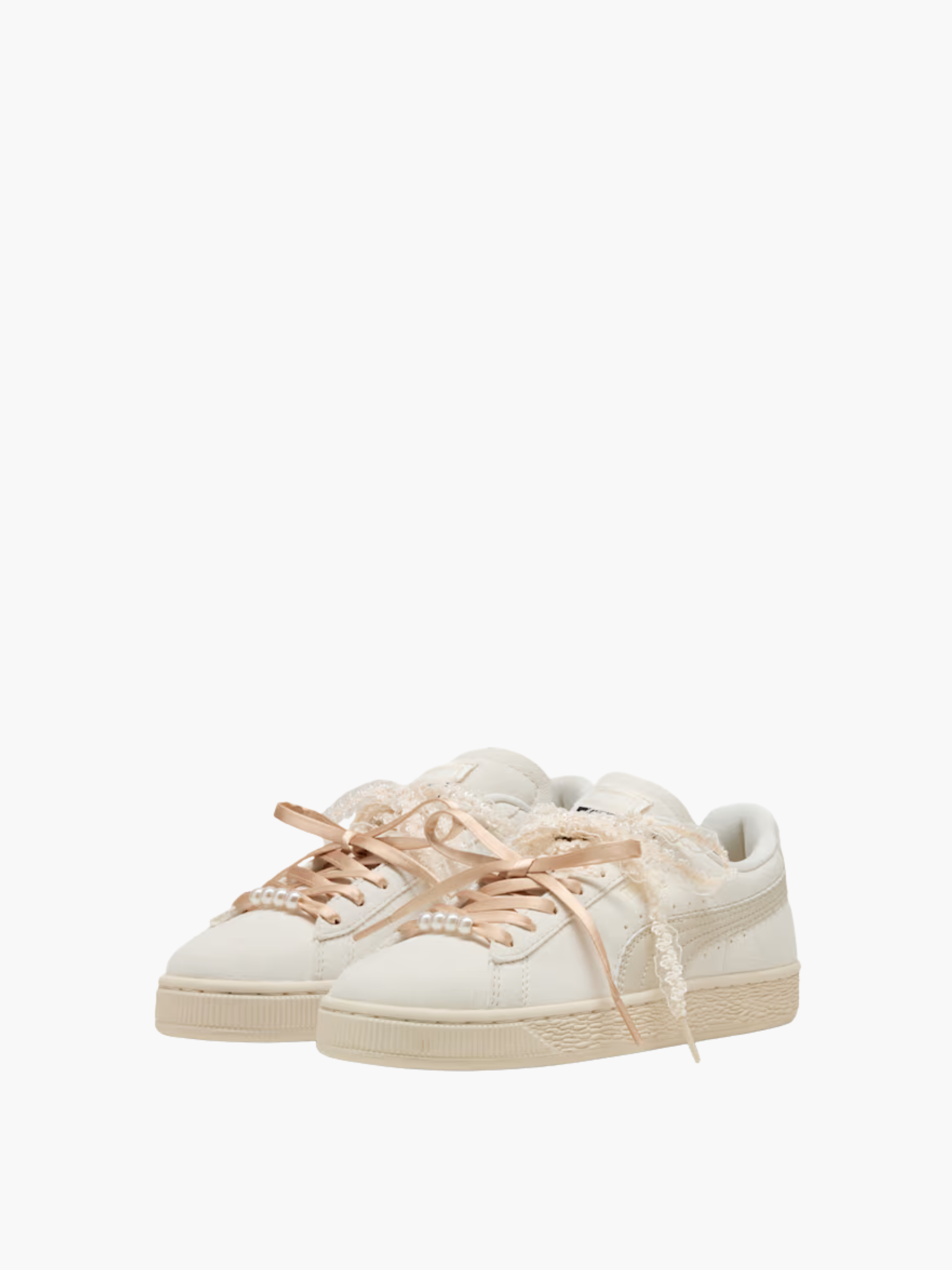 Puma Sneaker P713 Suede Bloom Wns Frosted White