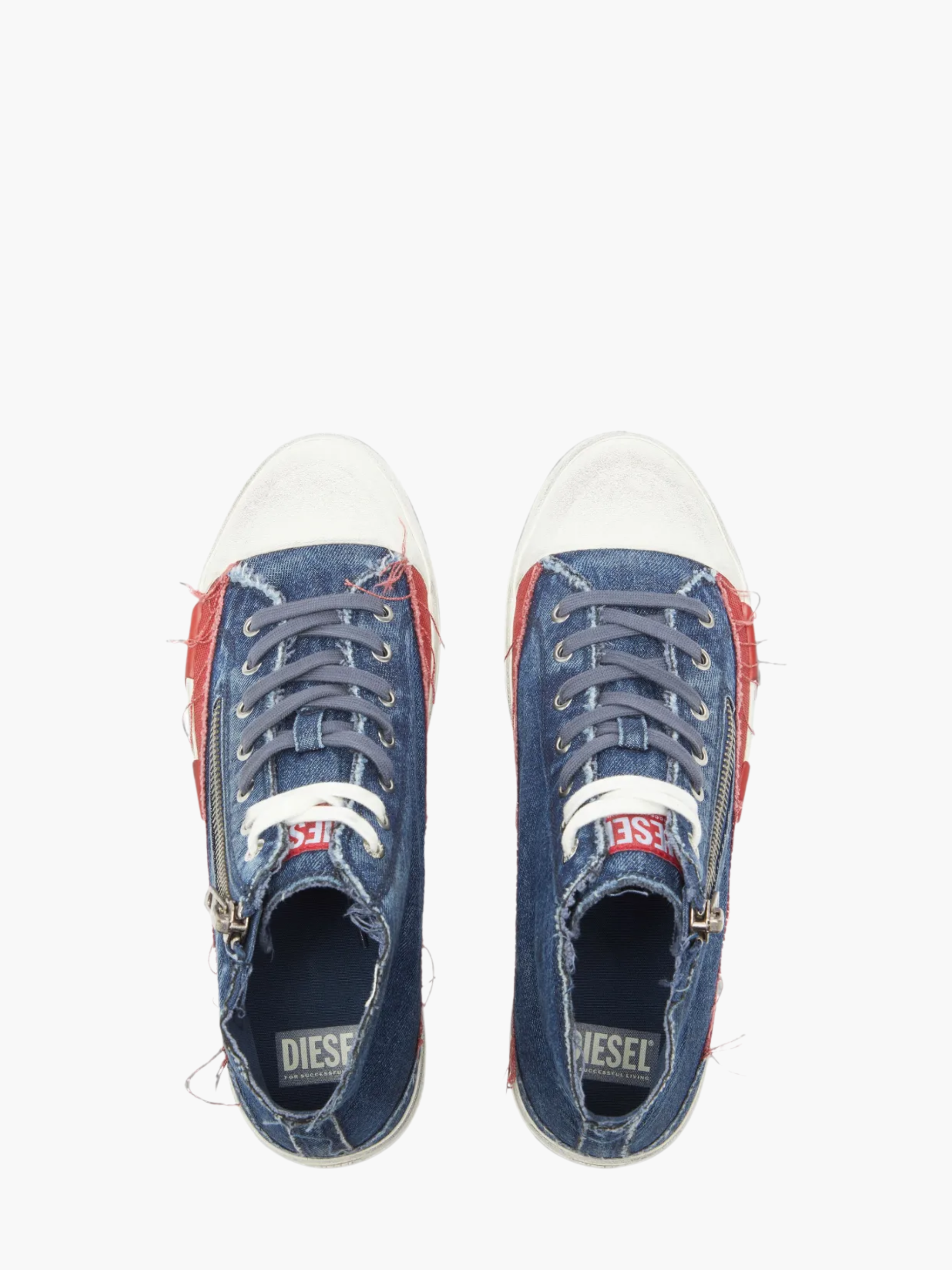 Diesel Sneakers D387 S-D-Verse Zip Mid Ii Blue
