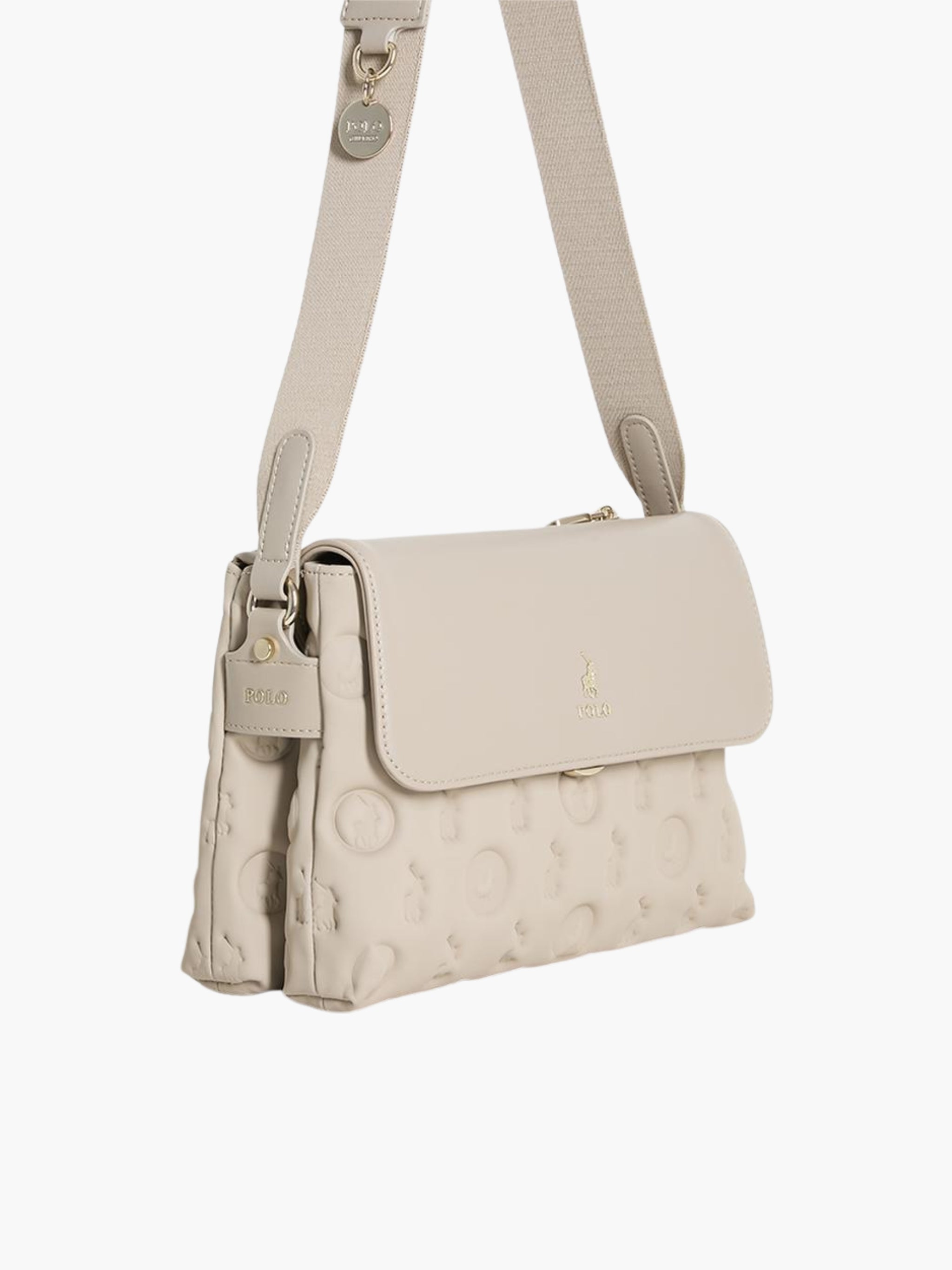 Polo Bag Flapover Multi Sling Mushroom