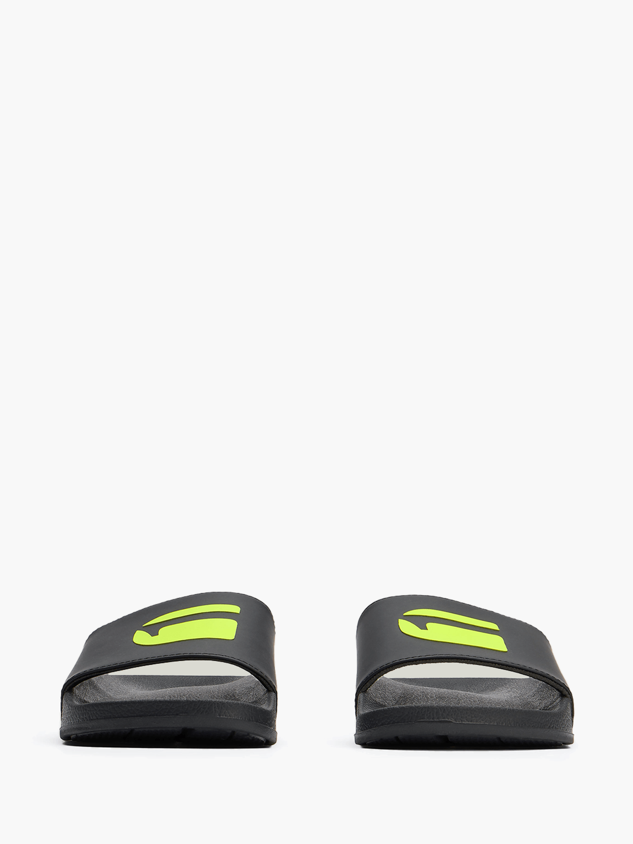 G-Star Slides Gsl38 Cart Vii Pop Black/Neon Yellow