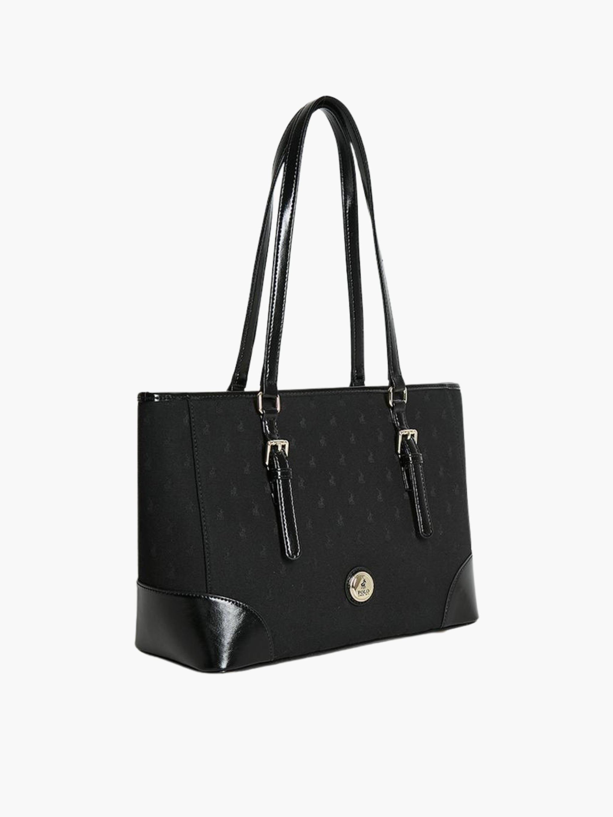 Polo Bag Tote Medium Market Black