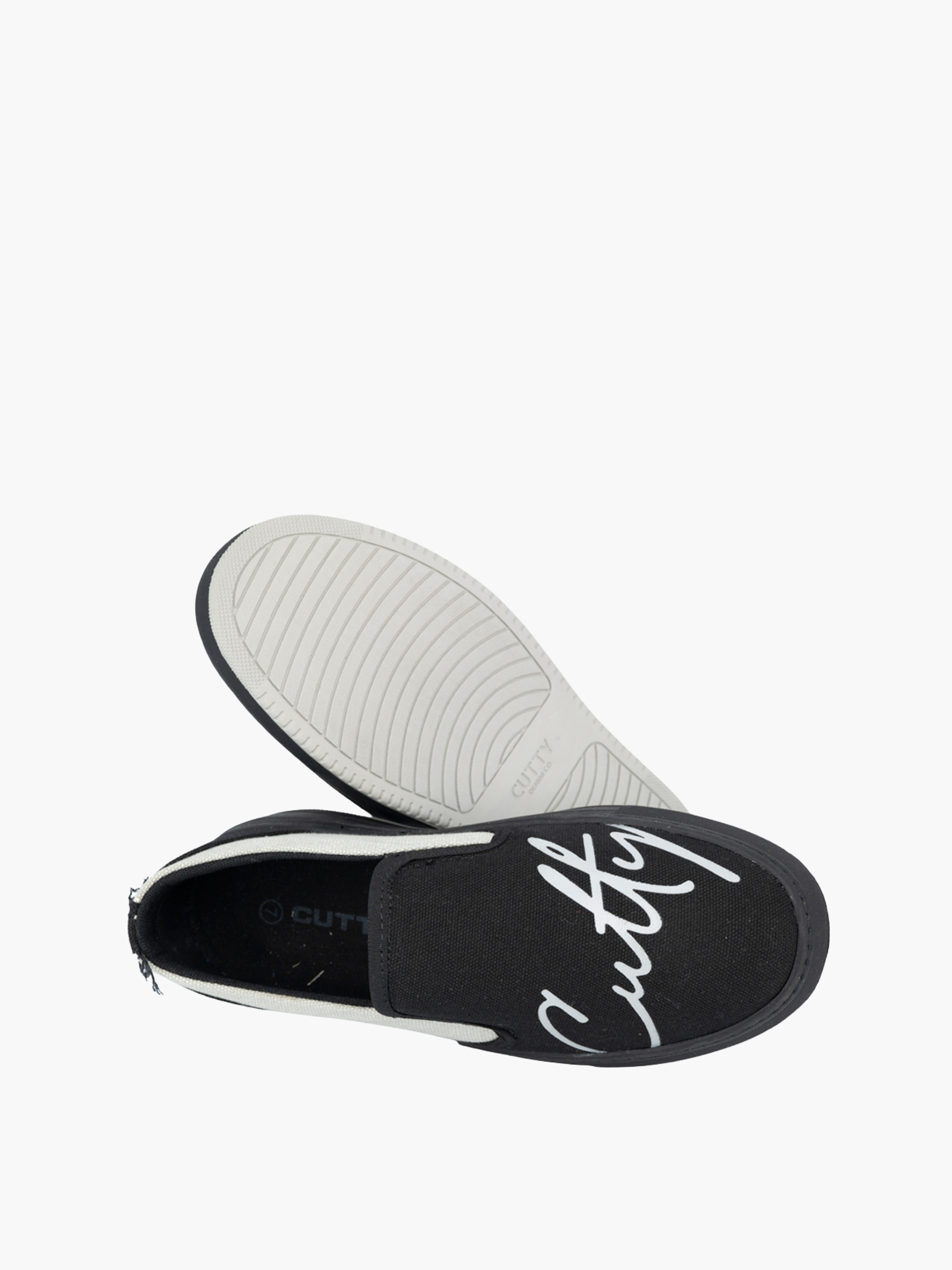 Cutty Sneaker CS9 Logo Print Black