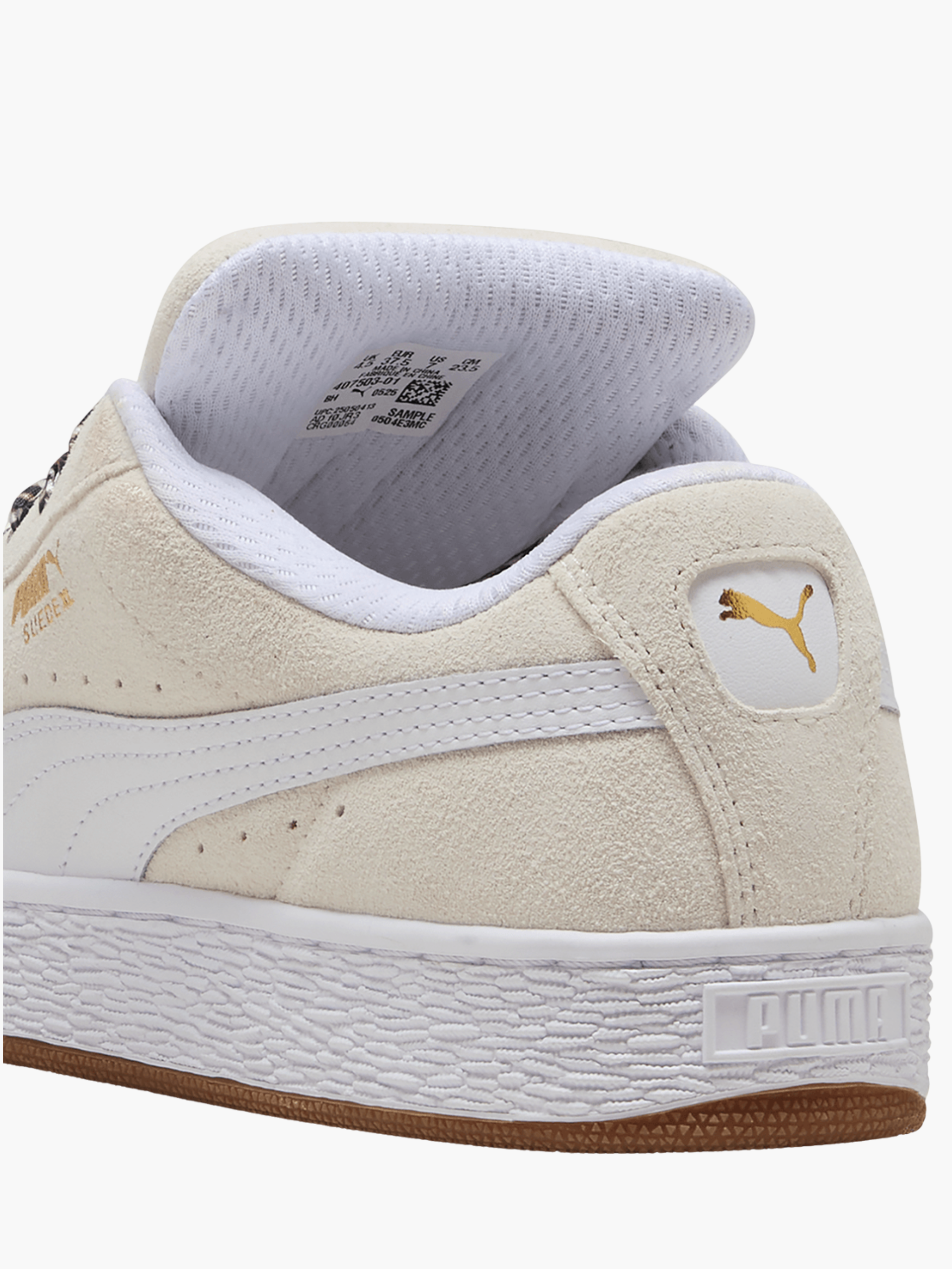 Puma Sneaker P715 Suede Bloom Wns Frosted Cream