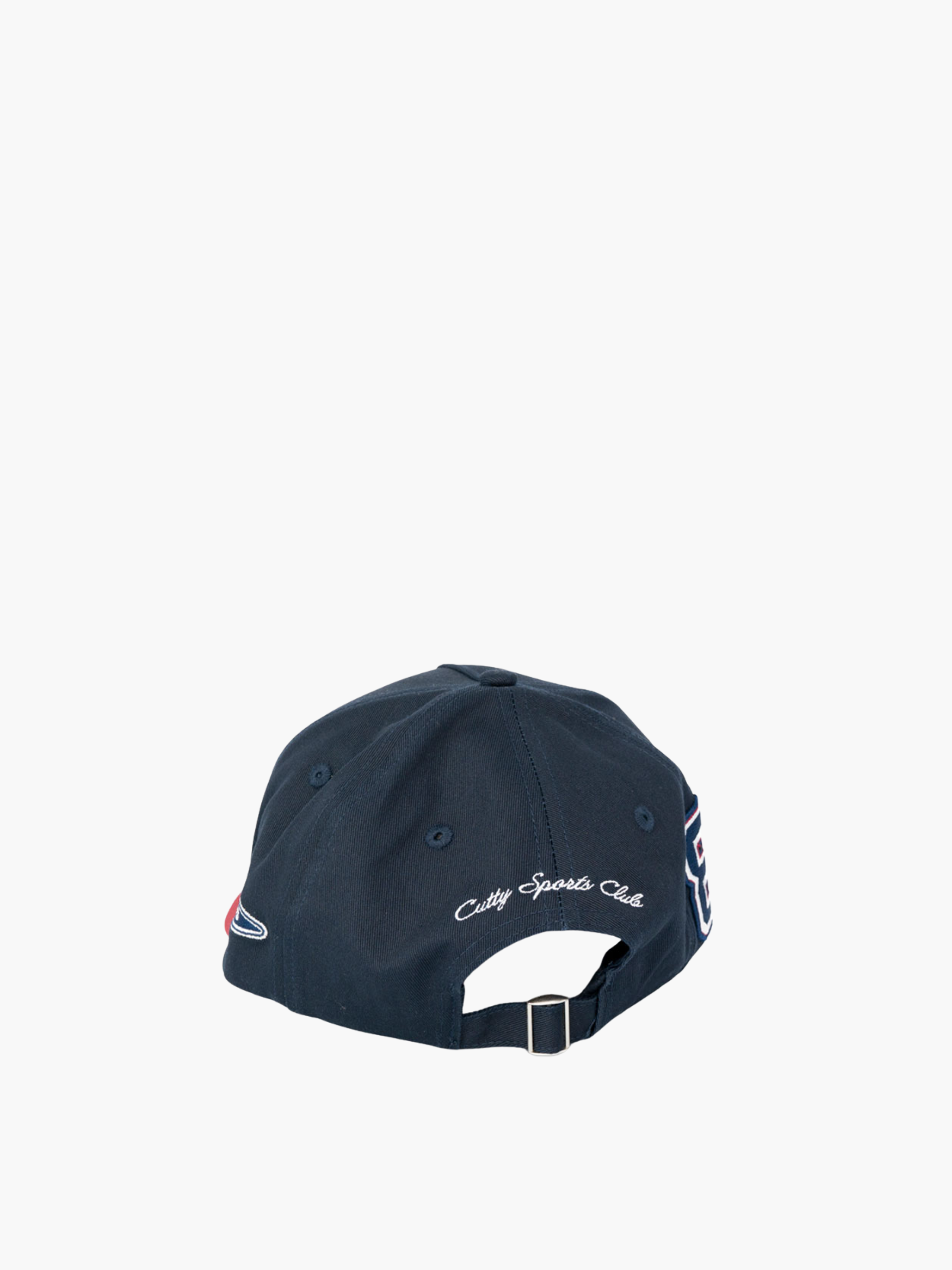 Cutty Cap Red Visor Navy