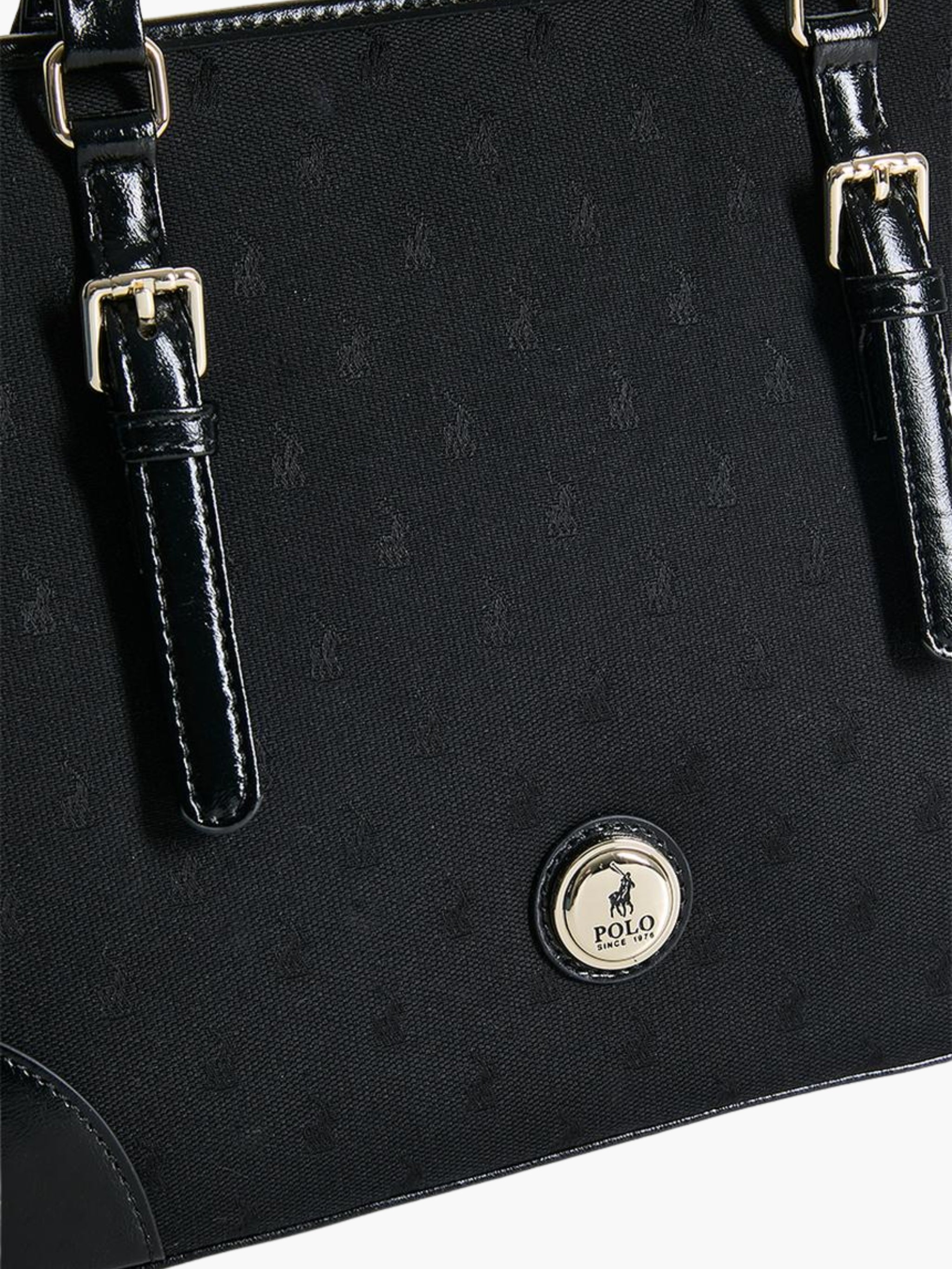 Polo Bag Tote Medium Market Black