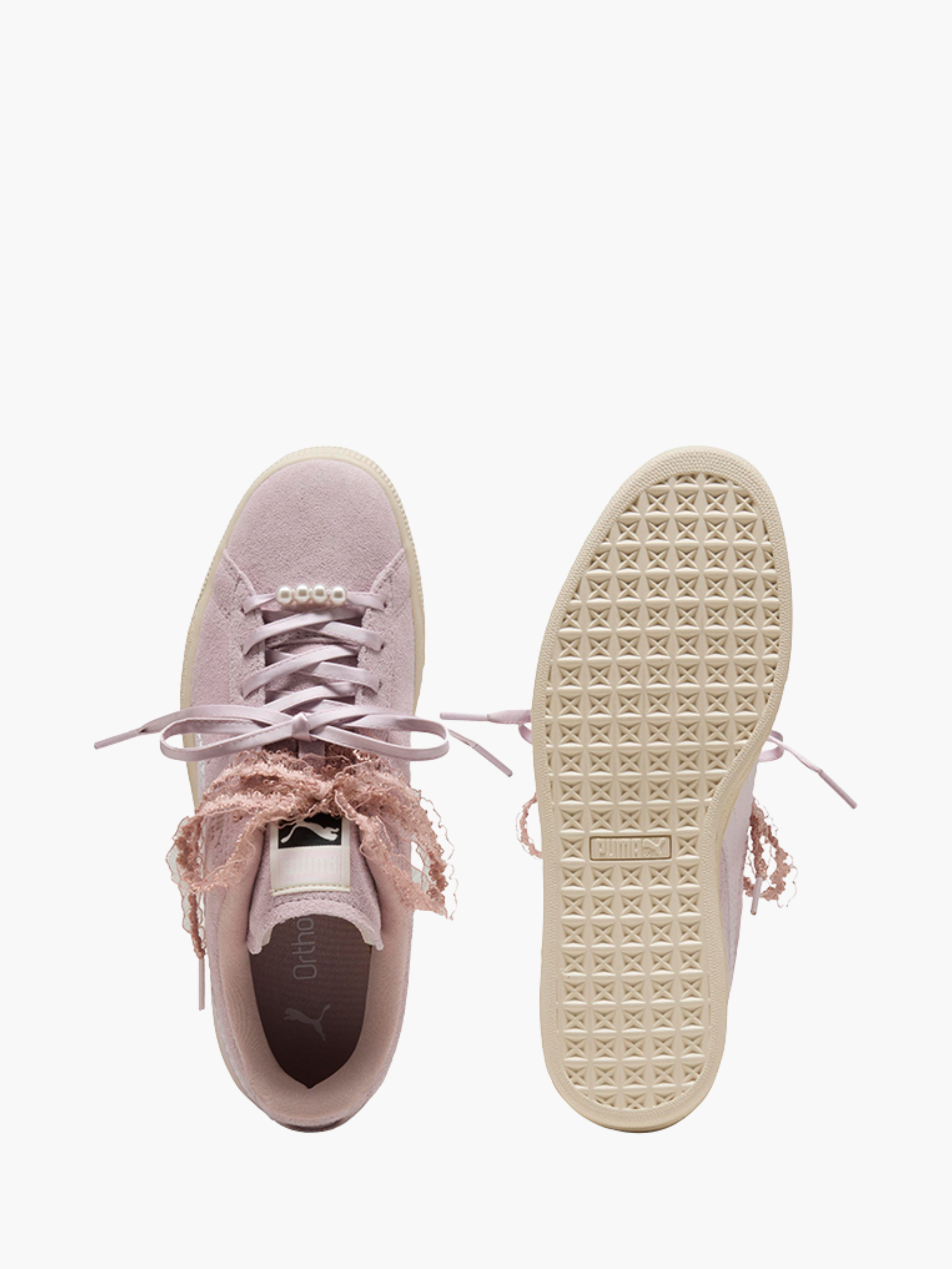Puma Sneaker P714 Suede Bloom Wns Frosted Pink