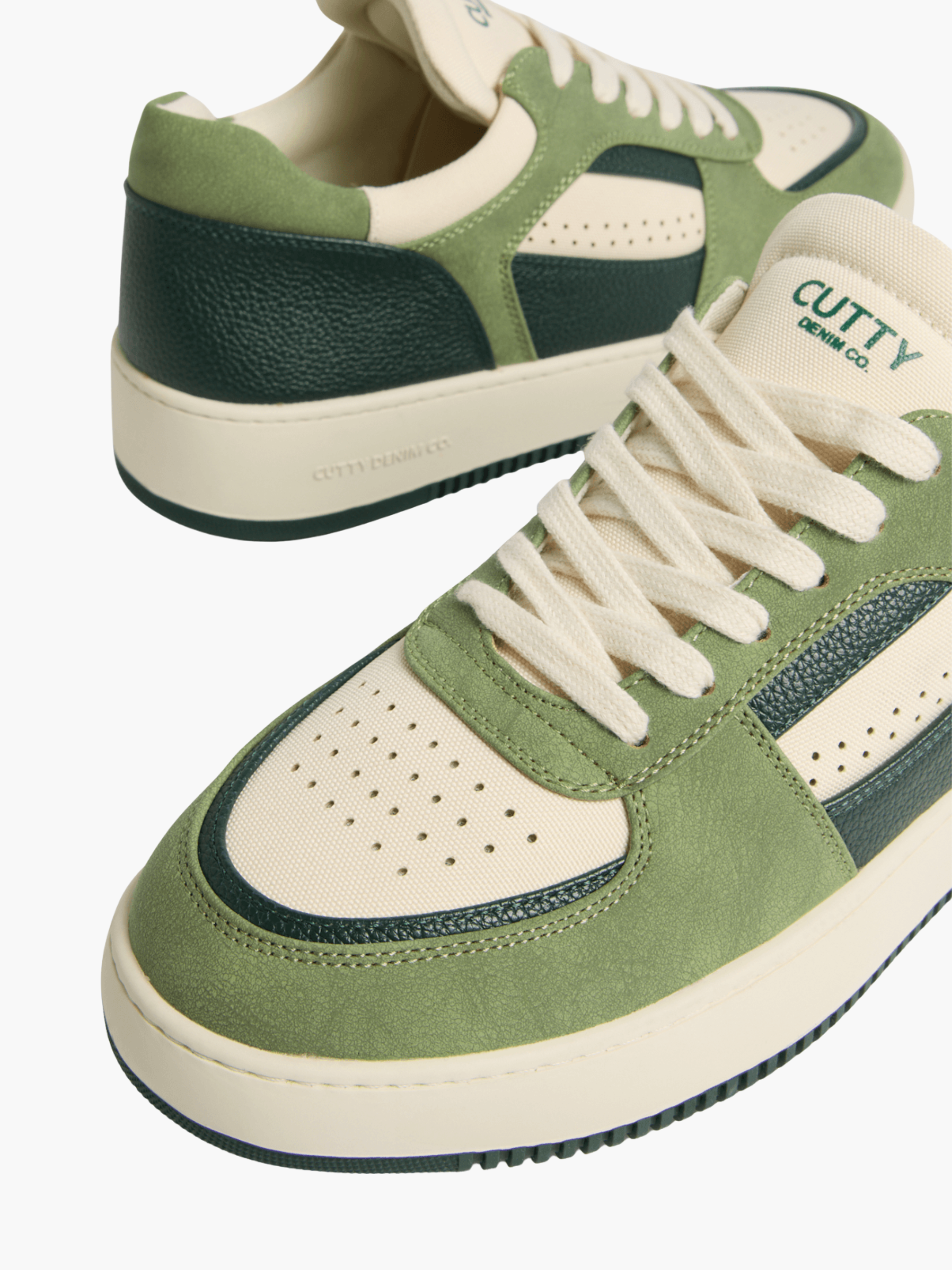 Cutty Sneakers Cs10 Suede Leather Green