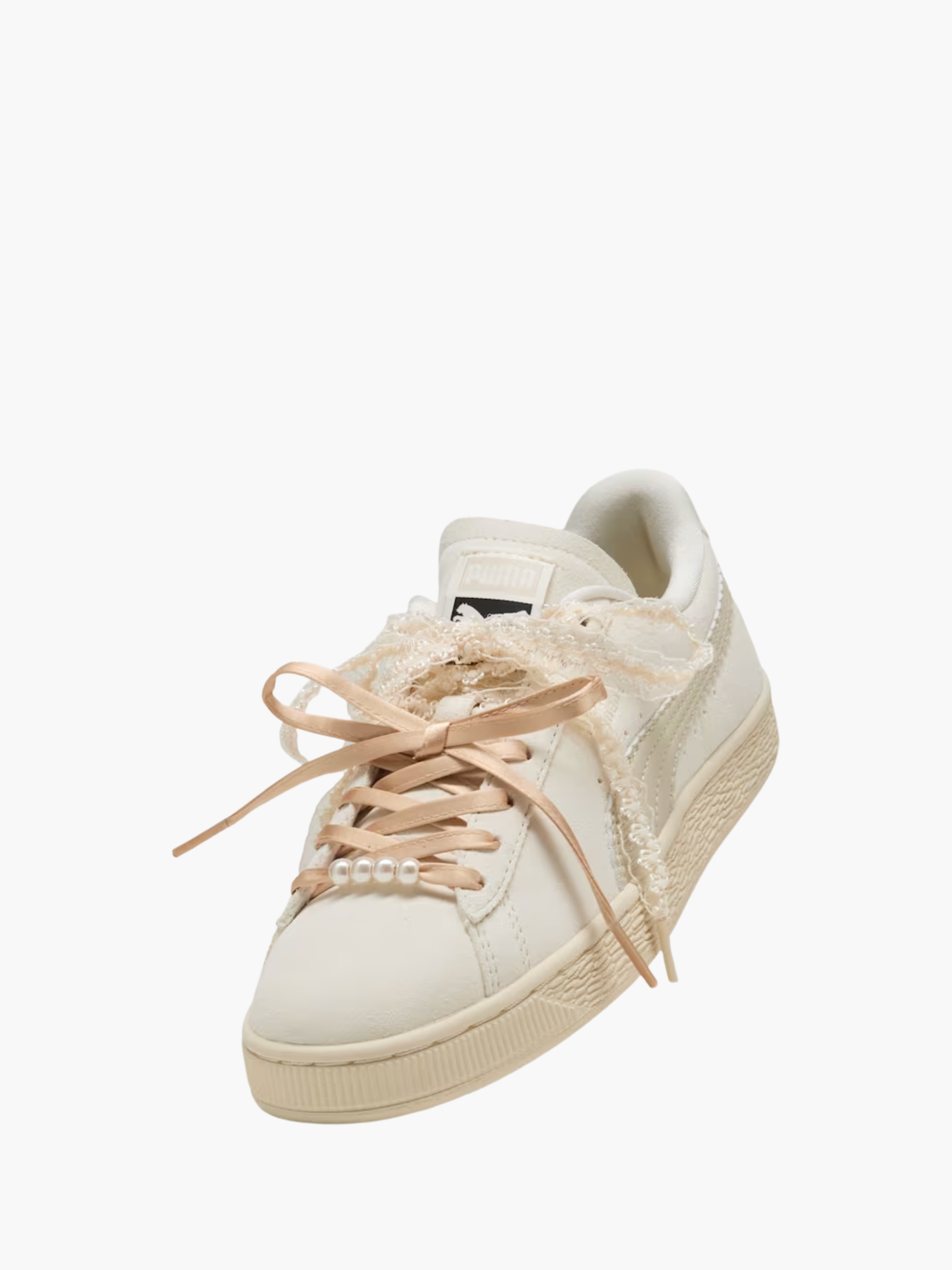 Puma Sneaker P713 Suede Bloom Wns Frosted White