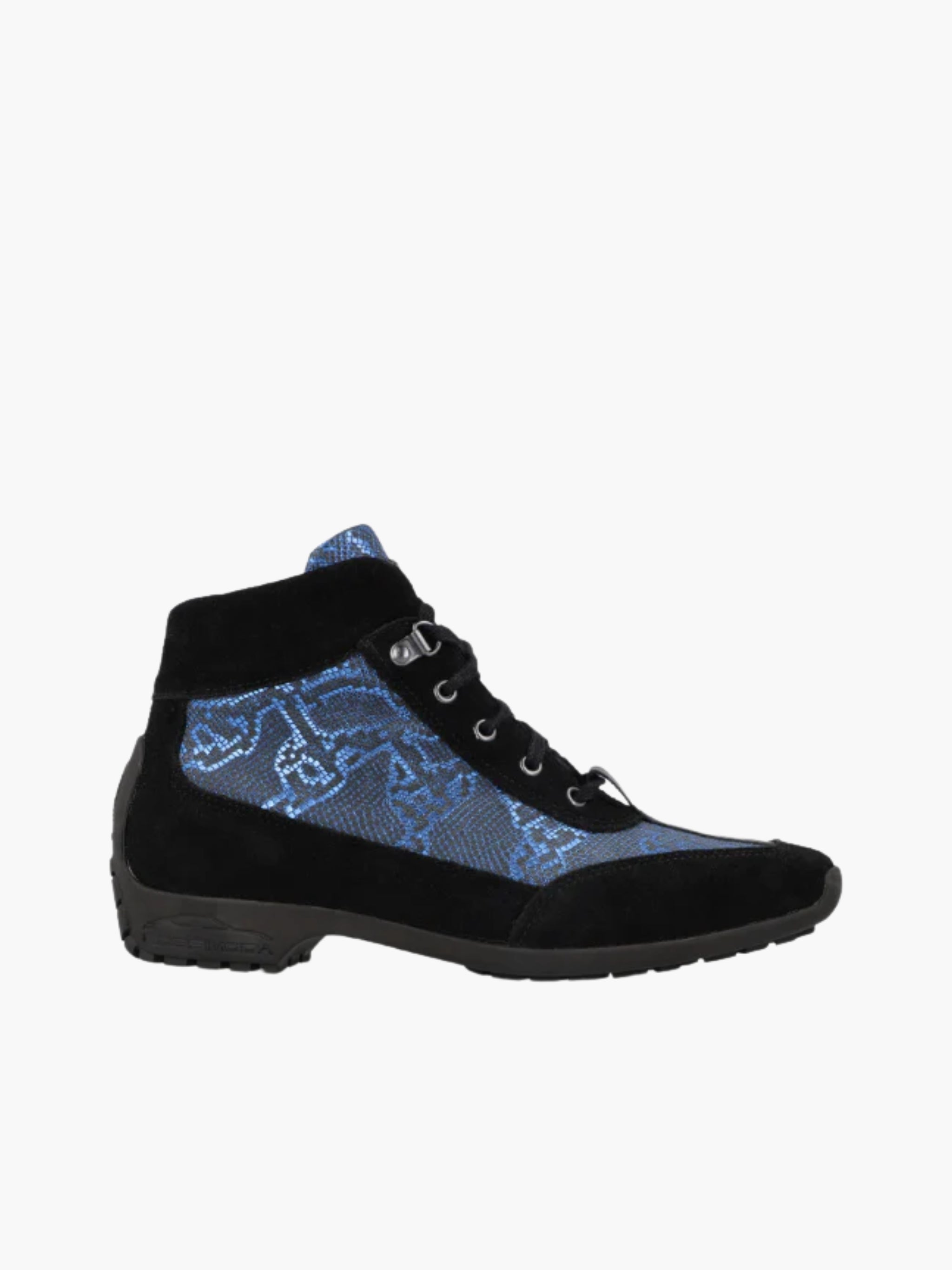 Rossmoda Boot Cayenne Lagarto Black-Blue