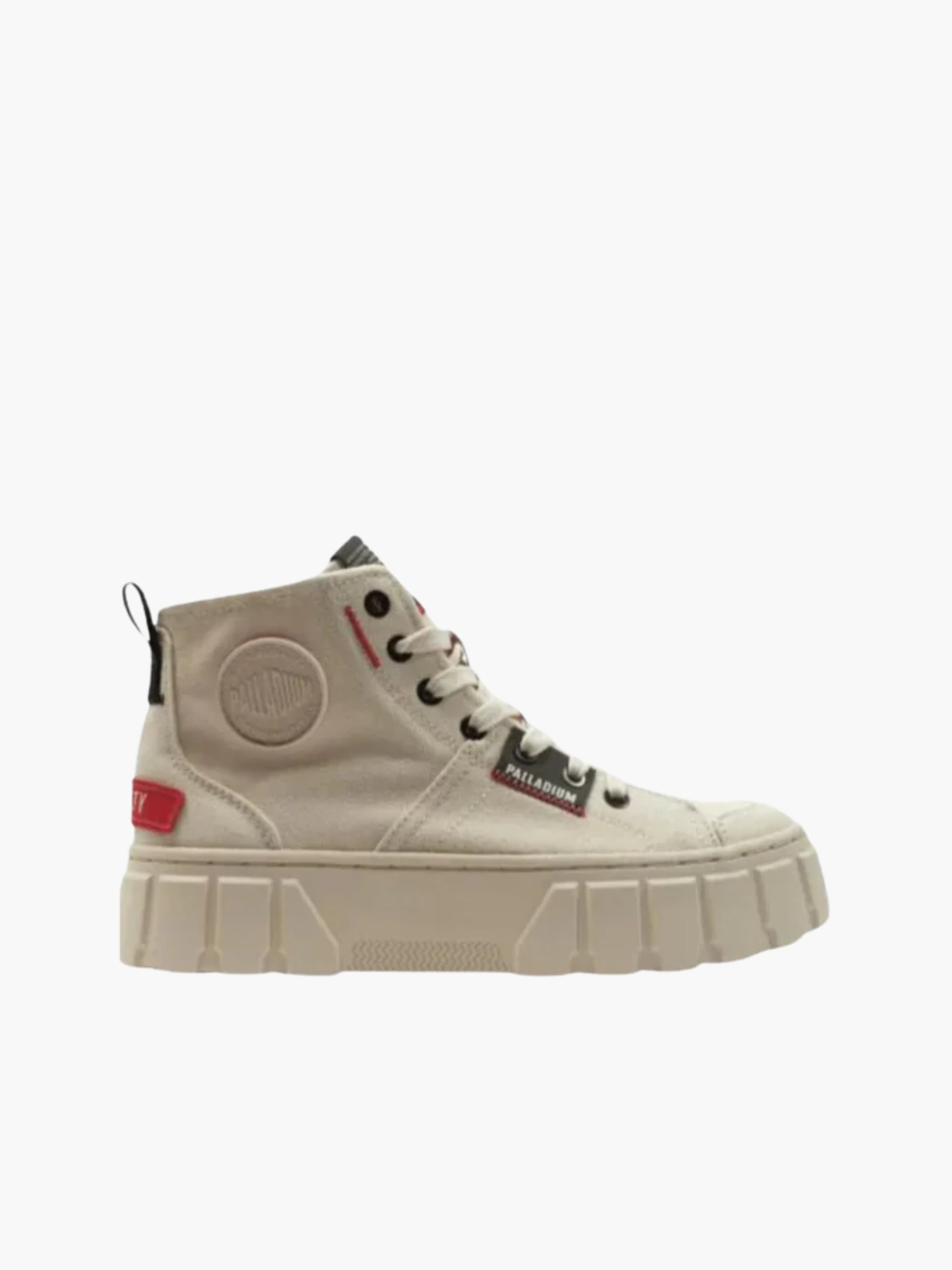Palladium Boot Pallatower Hi Patch Sand