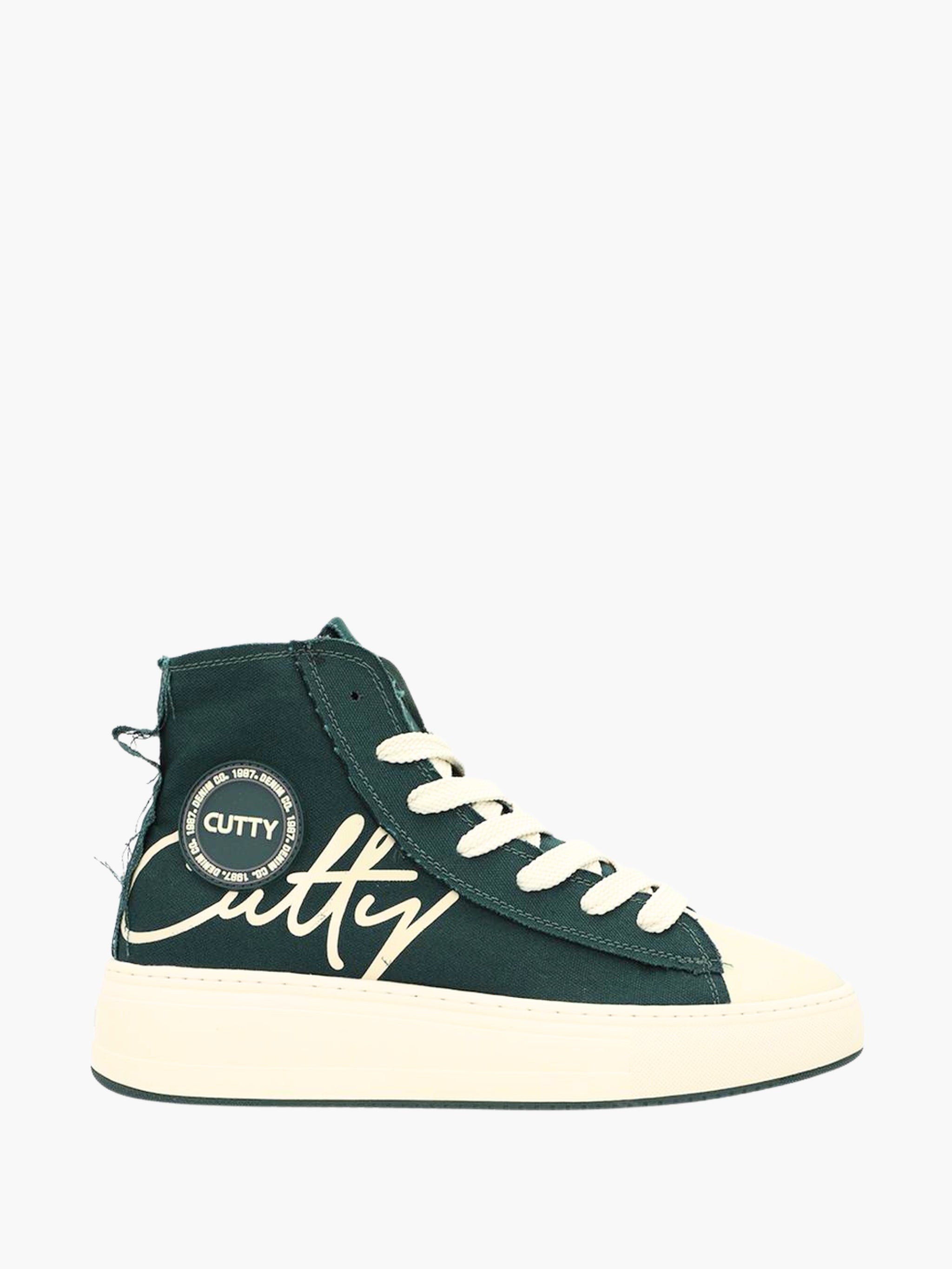 Cutty Boot CB6 Canvas High Top Forest