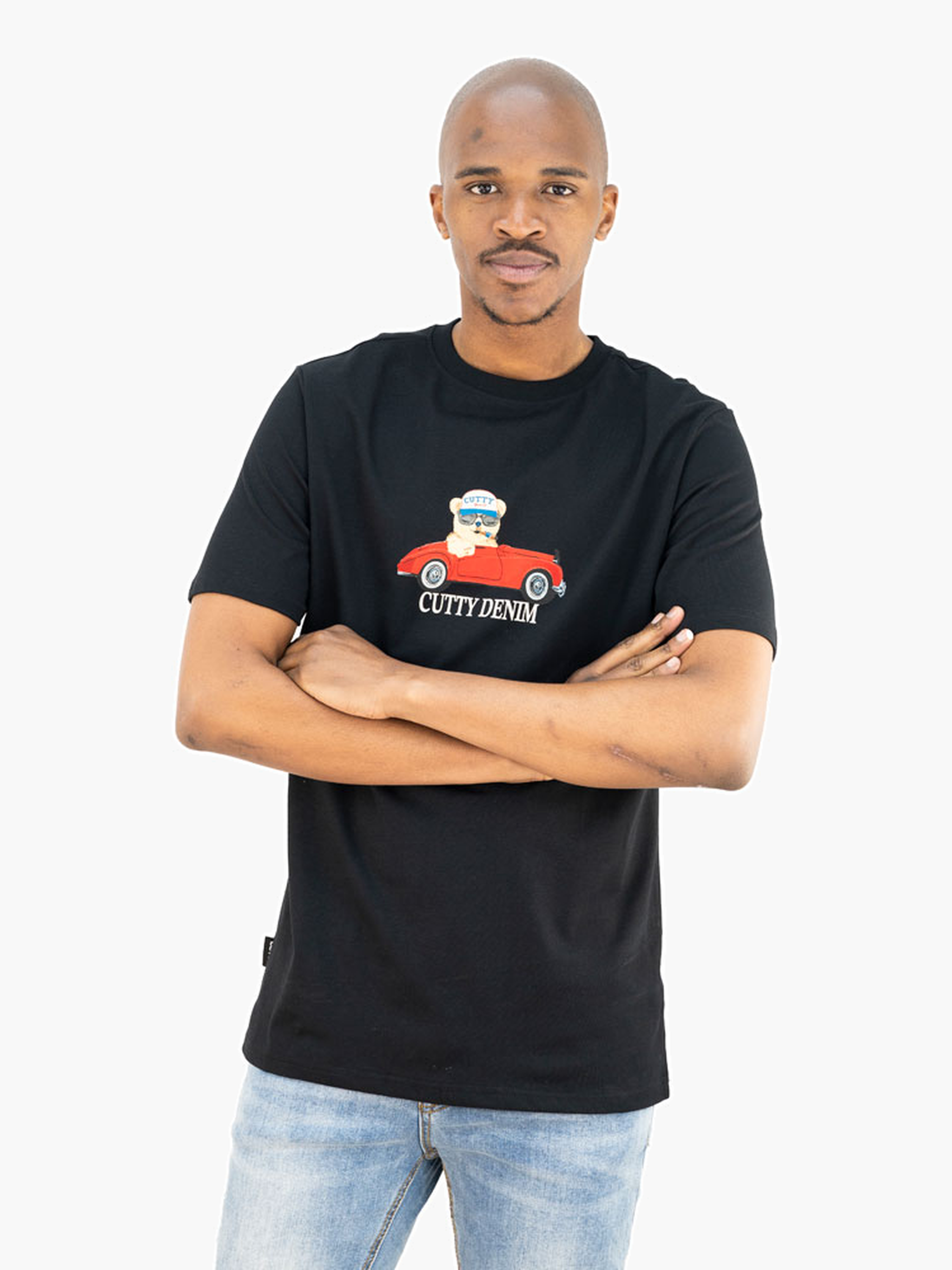 Cutty T-Shirt Elliot Printed Black