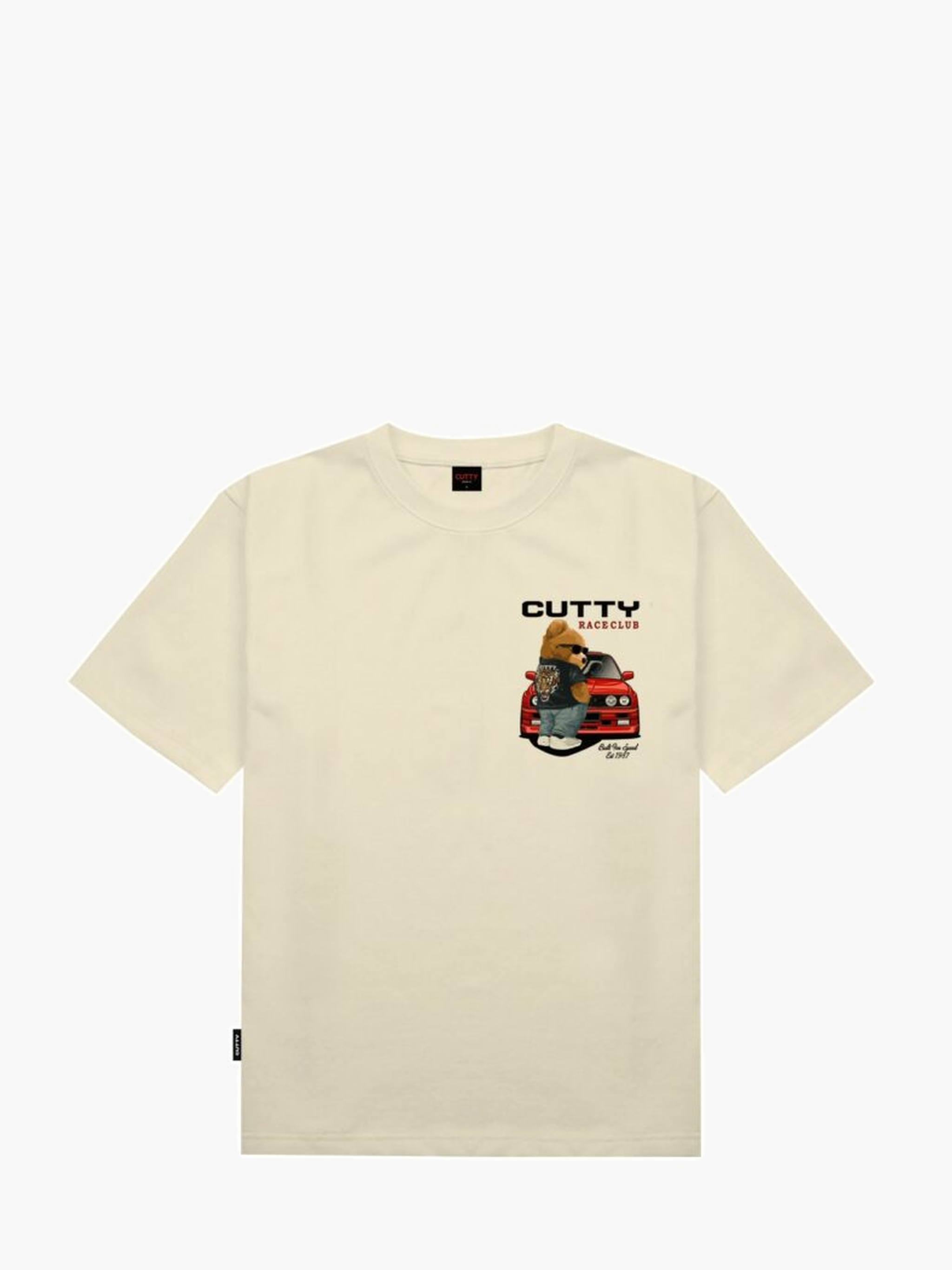 Cutty T-Shirt Speed Printed Stone