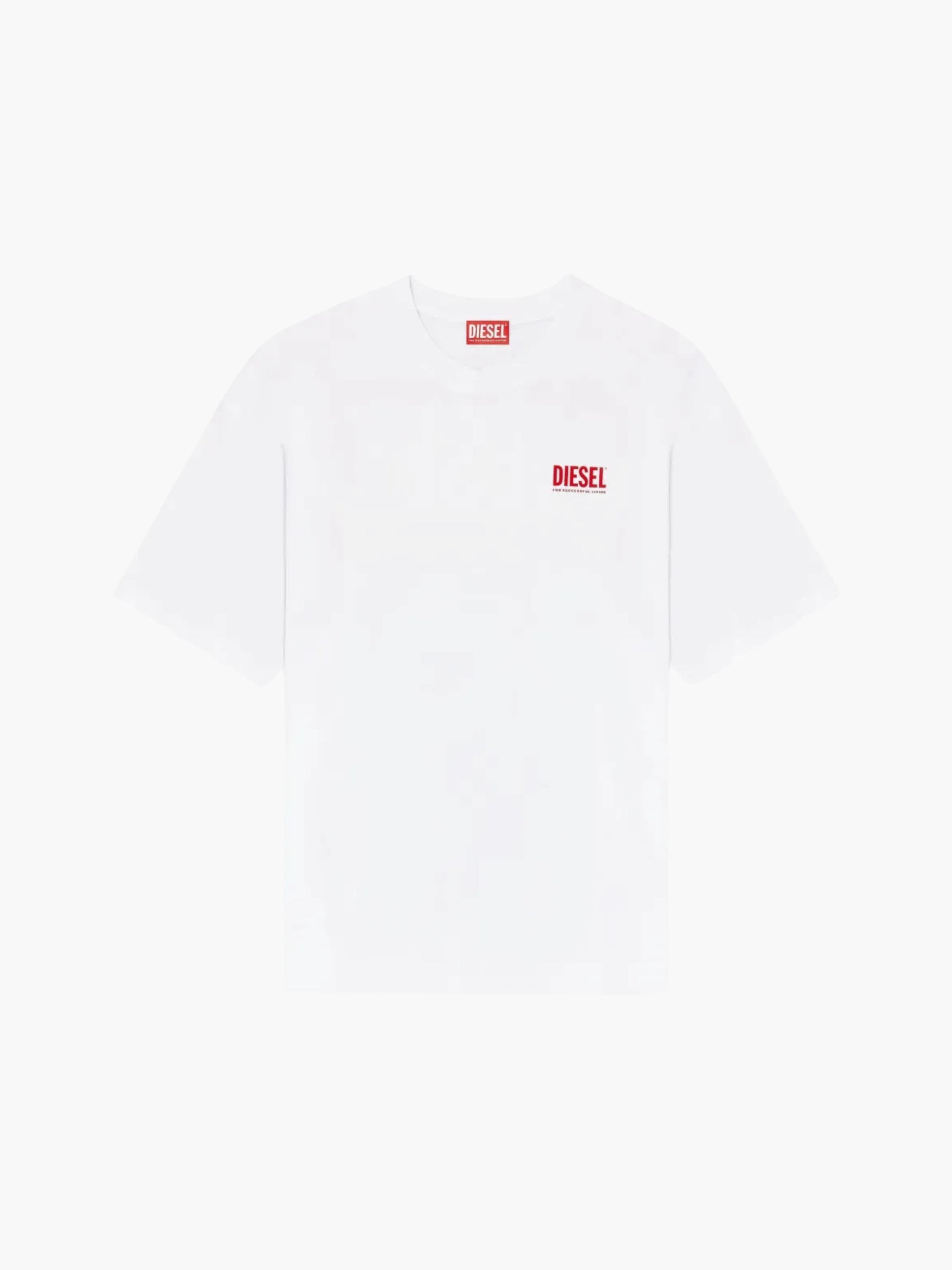 Diesel T-Shirt M-T Boxt Bisk Relaxed White