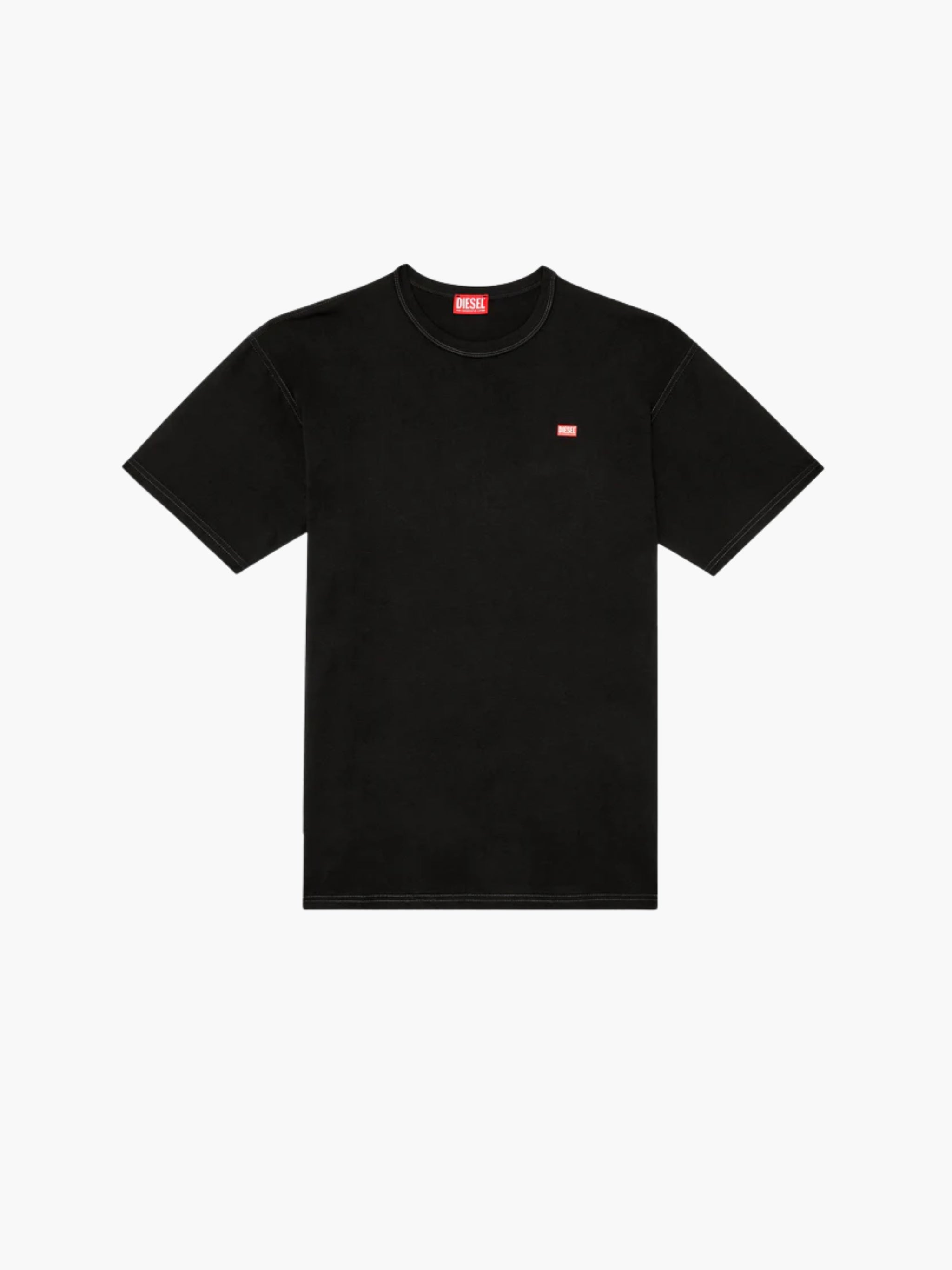 DIESEL T-SHIRT M-T ADJUST V10 REGULAR BLACK