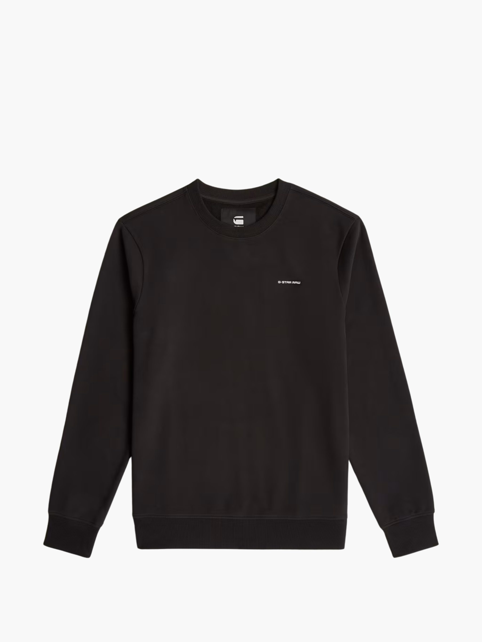 G-Star Sweater Large Woven Badge Relaxed Dark Black