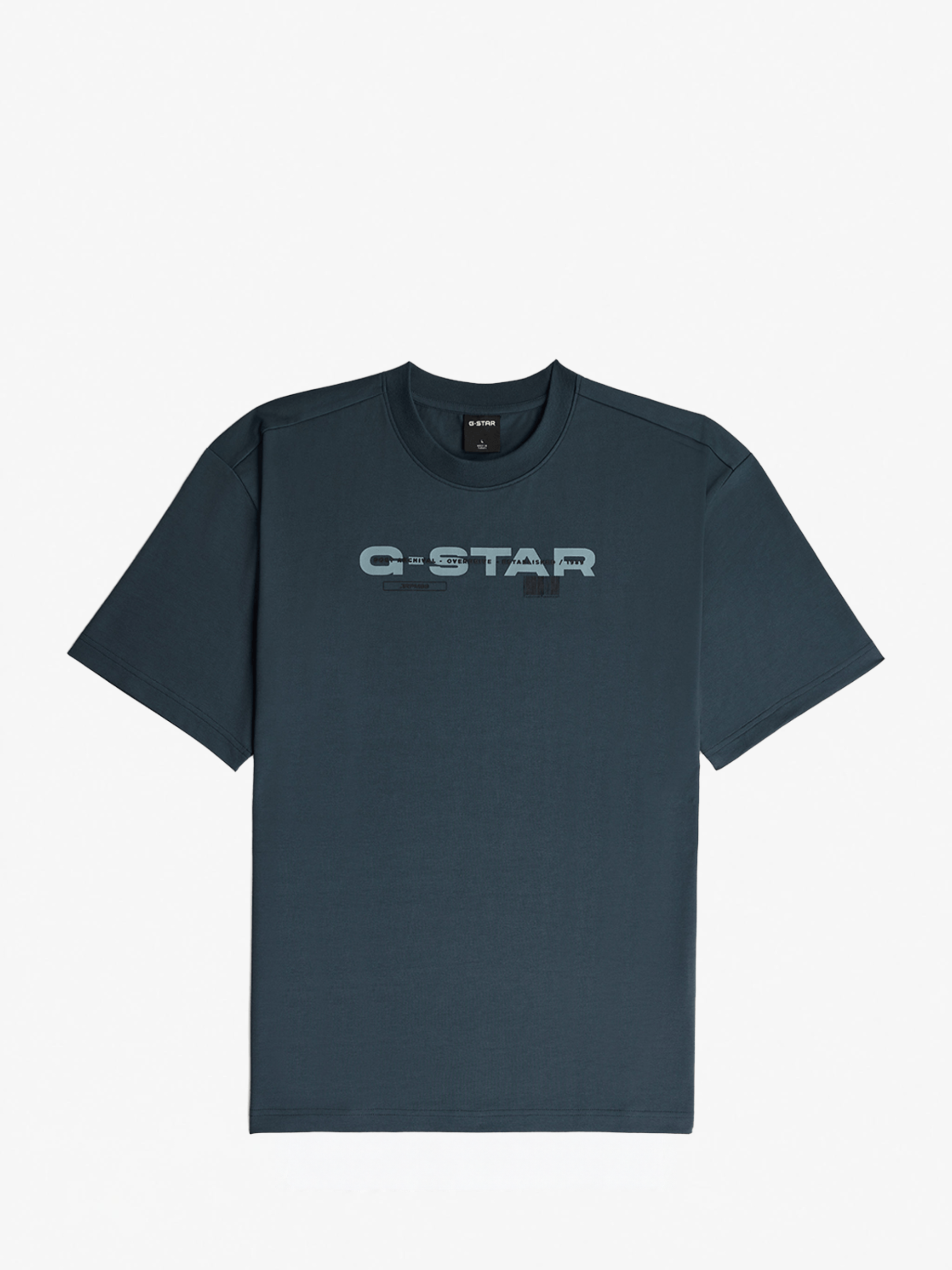 G-Star T-Shirt Multi Technique Relaxed Vintage Navy