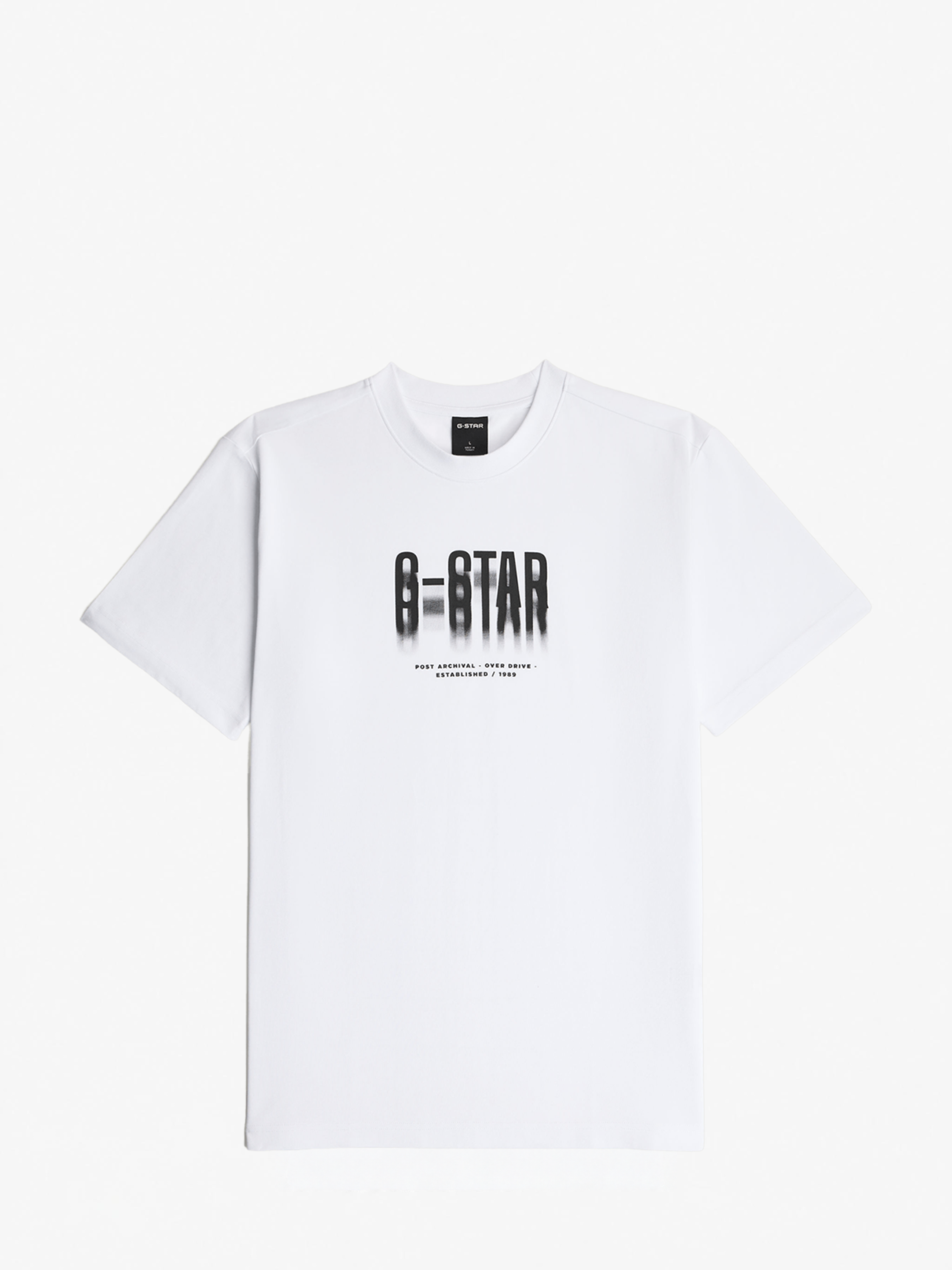 G-Star T-Shirt Fade Graphic White
