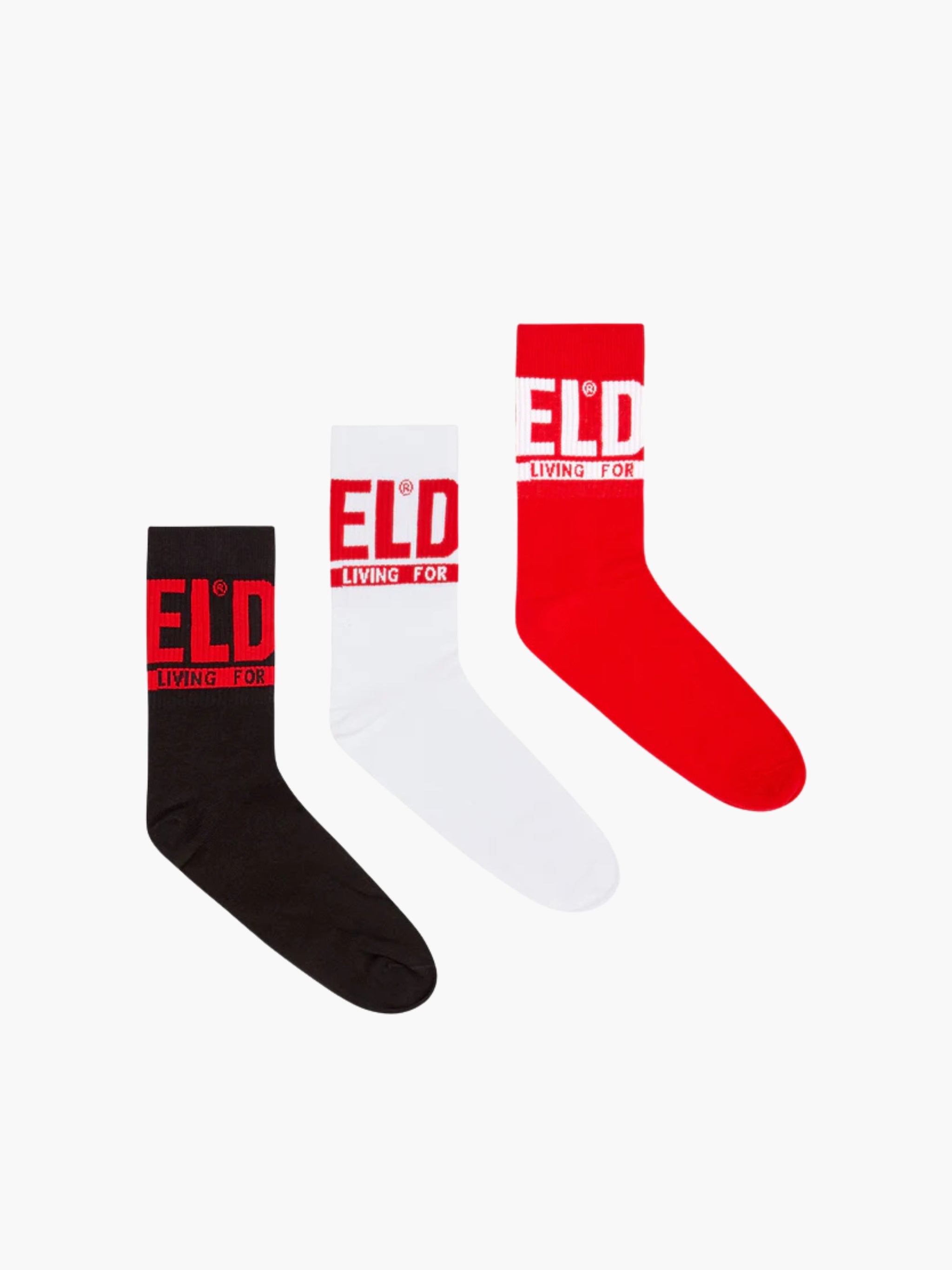 Diesel Socks Skm-Ray Three Pack Multi